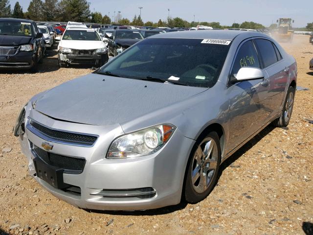 1G1ZC5E01AF197854 - 2010 CHEVROLET MALIBU 1LT SILVER photo 2