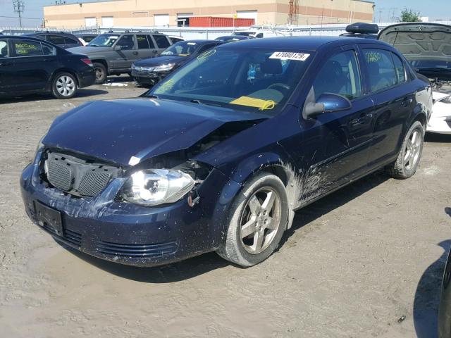 1G2AS55H197209508 - 2009 PONTIAC G5 SE BLUE photo 2