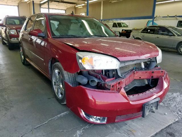 1G1ZU63806F254208 - 2006 CHEVROLET MALIBU MAX 栗色 照片 1