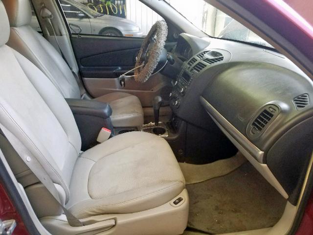 1G1ZU63806F254208 - 2006 CHEVROLET MALIBU MAX 栗色 照片 5