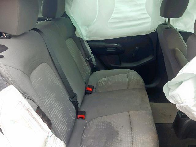 1G1JA6SH5E4172458 - 2014 CHEVROLET SONIC LS WHITE photo 6