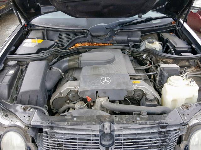 WDBJF72F2VA396767 - 1997 MERCEDES-BENZ E 420 BLACK photo 7