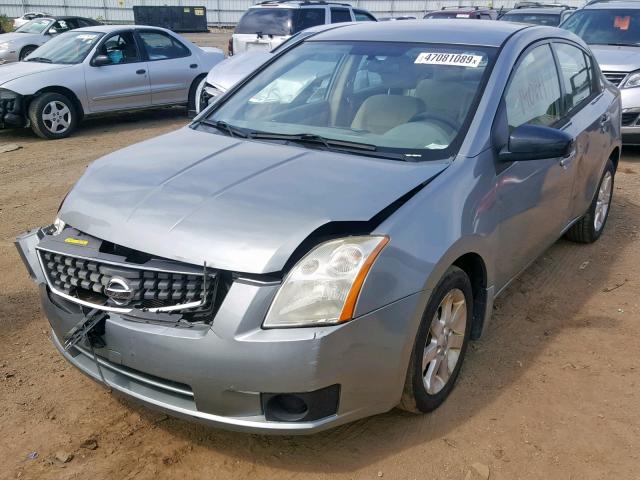 3N1AB61E37L607411 - 2007 NISSAN SENTRA 2.0 SILVER photo 2