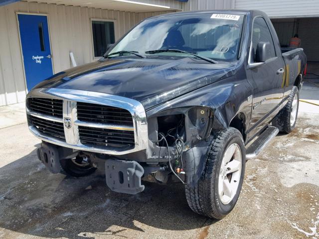 1D7HA16286J181730 - 2006 DODGE RAM 1500 S BLACK photo 2