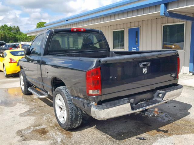 1D7HA16286J181730 - 2006 DODGE RAM 1500 S BLACK photo 3