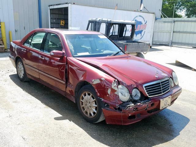 WDBJF65J21B325020 - 2001 MERCEDES-BENZ E 320 MAROON photo 1