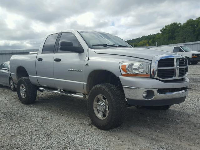 1D7KS28C16J235206 - 2006 DODGE RAM 2500 S SILVER photo 1