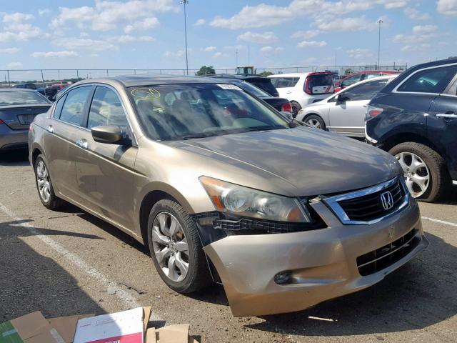 1HGCP36888A019829 - 2008 HONDA ACCORD EXL TAN photo 1