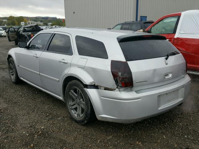 2D4FV47V96H121072 - 2006 DODGE MAGNUM SXT SILVER photo 3