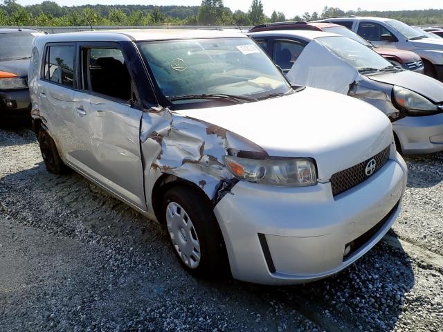 JTLKE50E481031734 - 2008 TOYOTA SCION SILVER photo 1