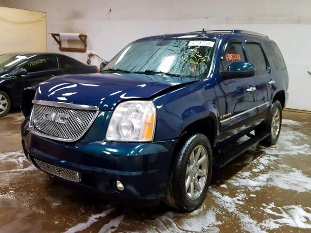 1GKFK63857J321629 - 2007 GMC YUKON DENA BLUE photo 2