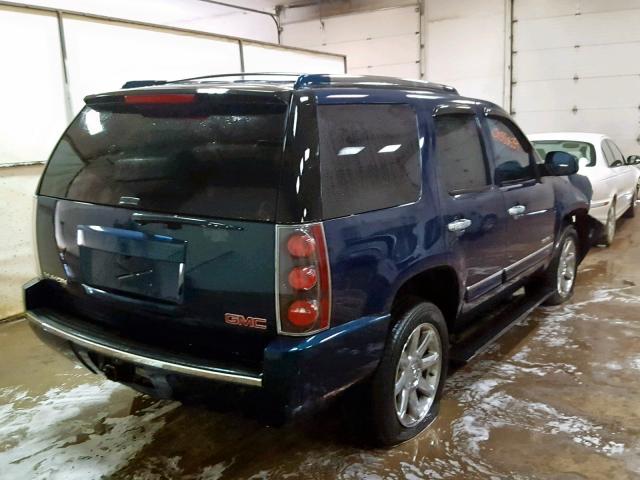 1GKFK63857J321629 - 2007 GMC YUKON DENA BLUE photo 4