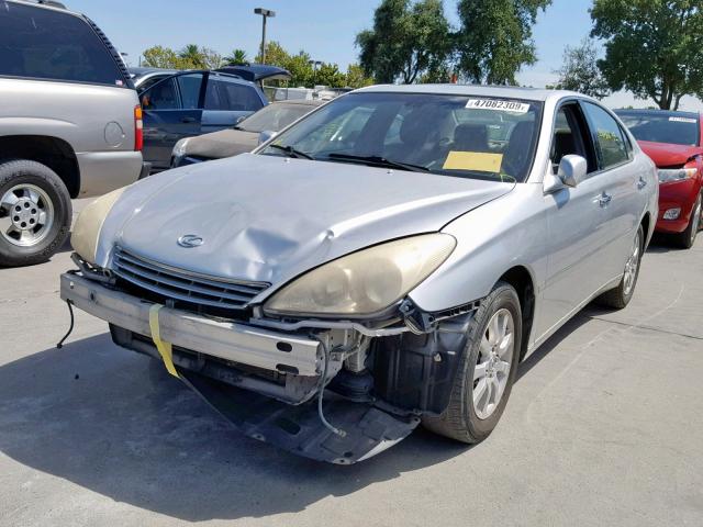 JTHBF30G430137869 - 2003 LEXUS ES 300 SILVER photo 2