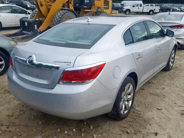 1G4GC5GD3BF145489 - 2011 BUICK LACROSSE C SILVER photo 4