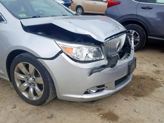 1G4GC5GD3BF145489 - 2011 BUICK LACROSSE C SILVER photo 9