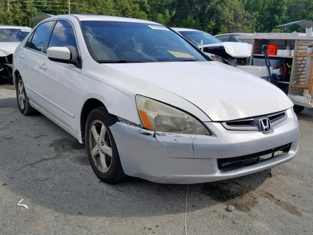 1HGCM56765A006388 - 2005 HONDA ACCORD EX WHITE photo 1