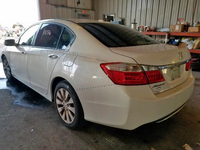 1HGCR2F85FA048139 - 2015 HONDA ACCORD EXL WHITE photo 3