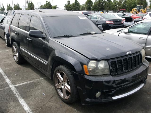 1J8HR78327C661241 - 2007 JEEP GRAND CHER BLACK photo 1