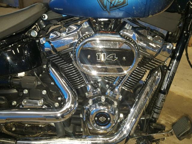 1HD1YTK16JC045673 - 2018 HARLEY-DAVIDSON FXBRS 115T BLUE photo 7