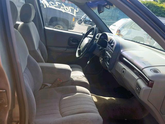 2G1WL52M7X9162473 - 1999 CHEVROLET LUMINA BAS 棕色 照片 5