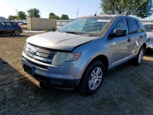 2FMDK36C87BA34058 - 2007 FORD EDGE SE GRAY photo 2