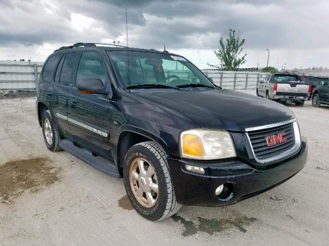 1GKDS13S242153668 - 2004 GMC ENVOY BLACK photo 1