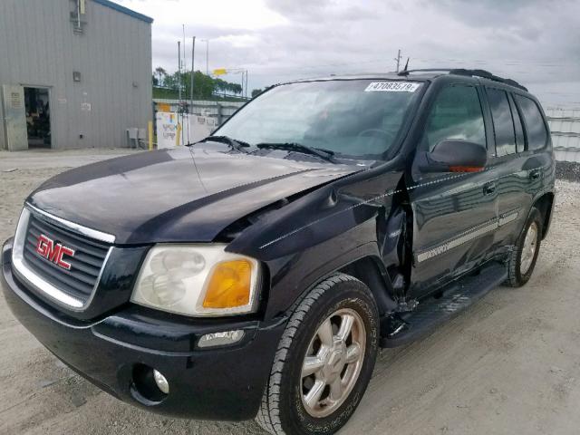 1GKDS13S242153668 - 2004 GMC ENVOY BLACK photo 2