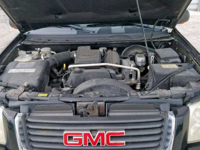 1GKDS13S242153668 - 2004 GMC ENVOY BLACK photo 7