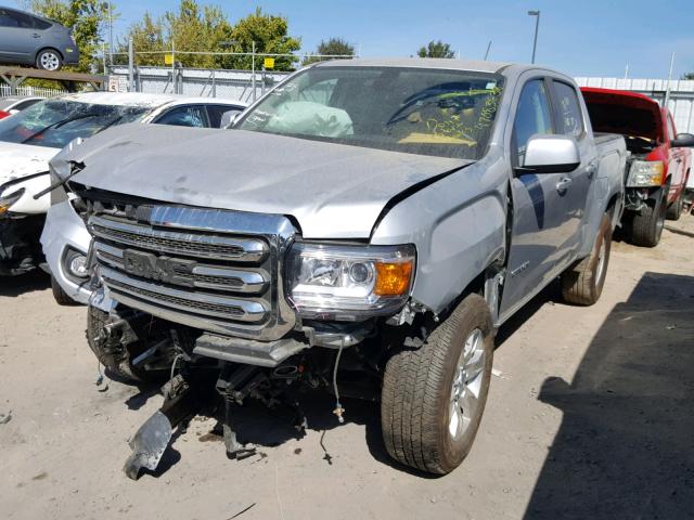 1GTG5CENXJ1192545 - 2018 GMC CANYON SLE SILVER photo 2