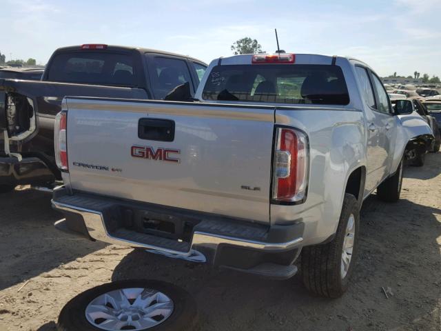 1GTG5CENXJ1192545 - 2018 GMC CANYON SLE SILVER photo 4