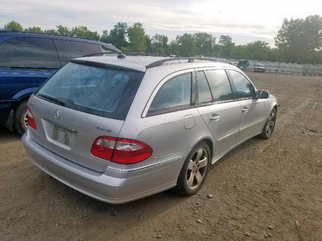 WDBUH83J94X116161 - 2004 MERCEDES-BENZ E 500 4MAT SILVER photo 4