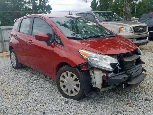 3N1CE2CP2FL370402 - 2015 NISSAN VERSA NOTE RED photo 1