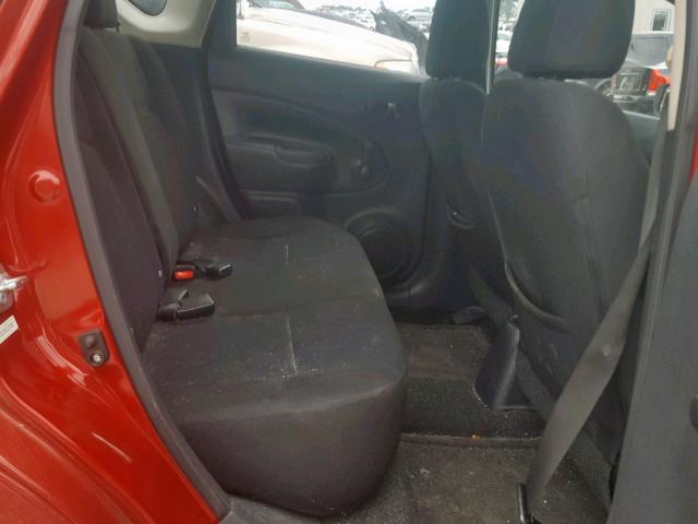 3N1CE2CP2FL370402 - 2015 NISSAN VERSA NOTE RED photo 6