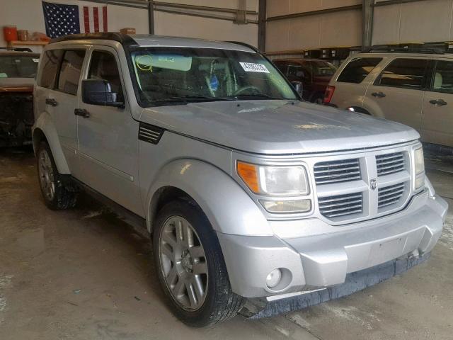 1D4PT4GK8AW174176 - 2010 DODGE NITRO HEAT GRAY photo 1