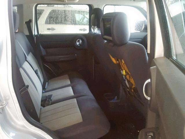 1D4PT4GK8AW174176 - 2010 DODGE NITRO HEAT GRAY photo 6