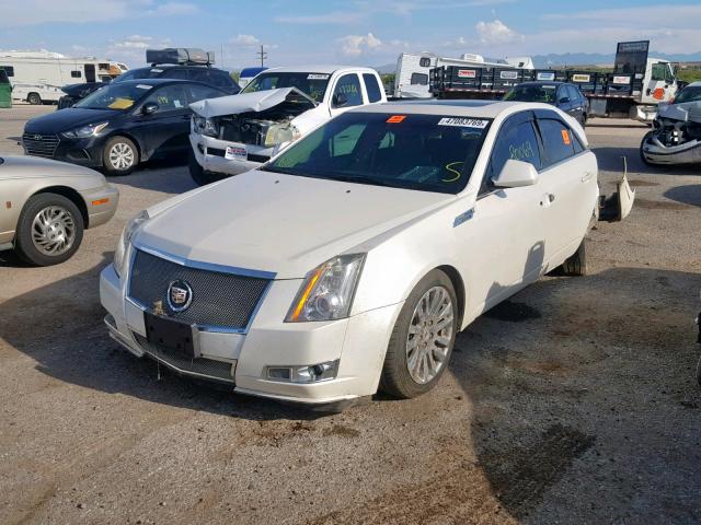 1G6DS5E34C0137316 - 2012 CADILLAC CTS PREMIU CREAM photo 2