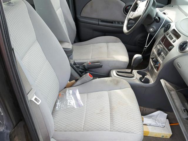 1G8AJ55F67Z189877 - 2007 SATURN ION LEVEL RED photo 5