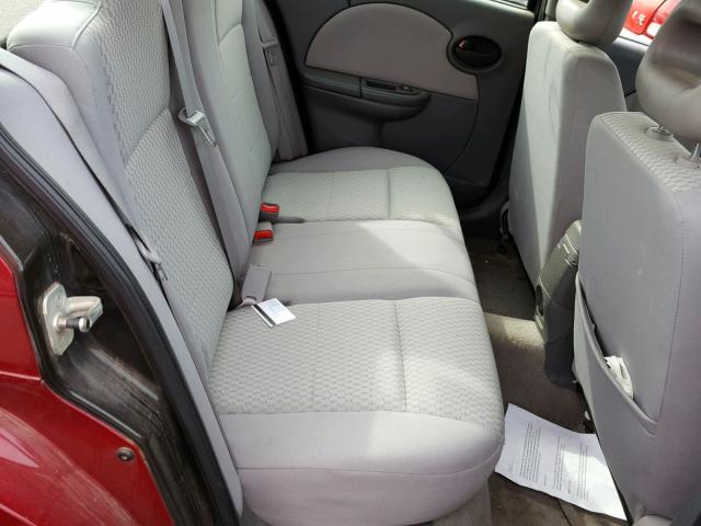 1G8AJ55F67Z189877 - 2007 SATURN ION LEVEL RED photo 6