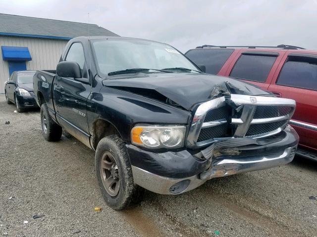 1D7HU16NX5J575701 - 2005 DODGE RAM 1500 S BLACK photo 1