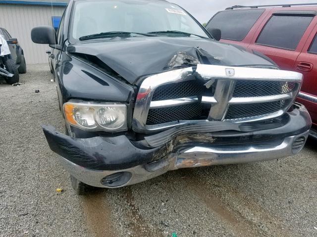 1D7HU16NX5J575701 - 2005 DODGE RAM 1500 S BLACK photo 9