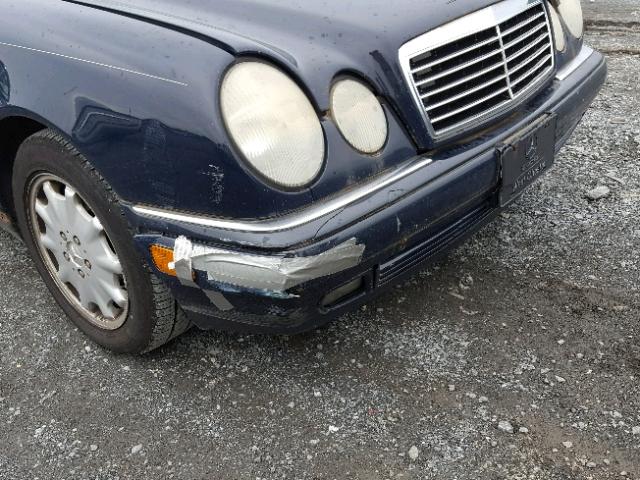 WDBJF65F7WA669659 - 1998 MERCEDES-BENZ E 320 BLUE photo 9