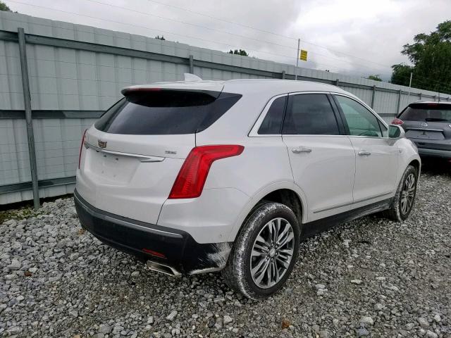 1GYKNERS6JZ234811 - 2018 CADILLAC XT5 PREMIU WHITE photo 4