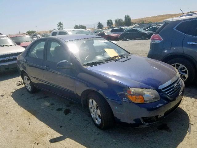 KNAFE222895613163 - 2009 KIA SPECTRA EX BLUE photo 1