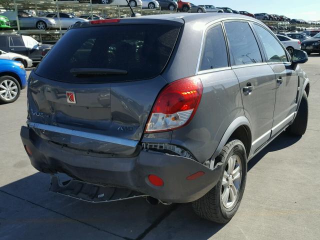 3GSDL43N88S511097 - 2008 SATURN VUE XE GRAY photo 4