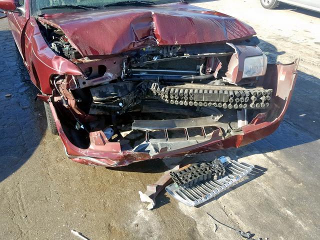 2MEFM74V87X636950 - 2007 MERCURY GRAND MARQ MAROON photo 9