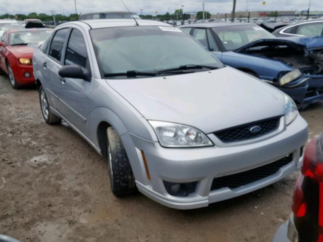 1FAFP34N77W224294 - 2007 FORD FOCUS ZX4 SILVER photo 1