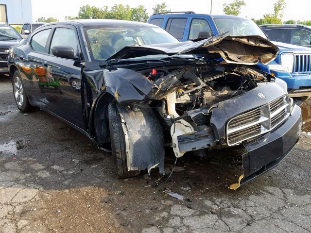 2B3KA33V39H556523 - 2009 DODGE CHARGER SX BLACK photo 1