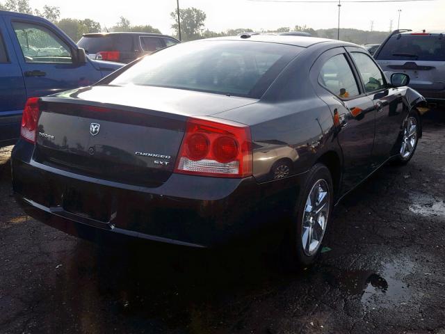 2B3KA33V39H556523 - 2009 DODGE CHARGER SX BLACK photo 4