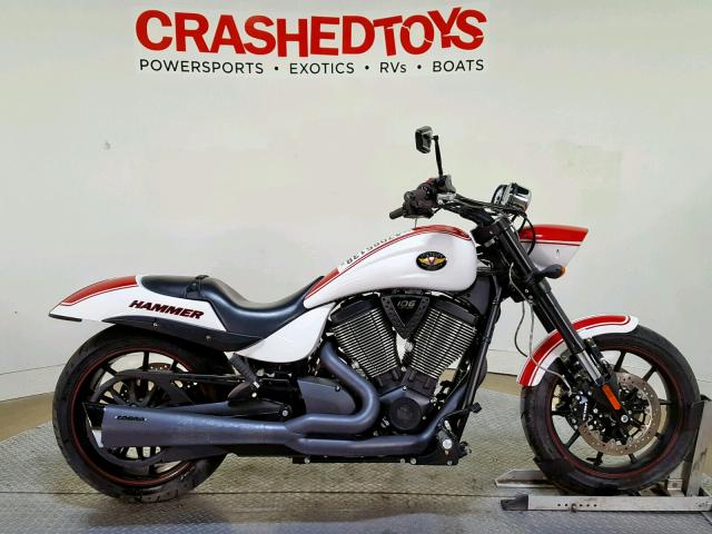 5VPHS36N6C3004785 - 2012 VICTORY MOTORCYCLES HAMMER S 双色 照片 1