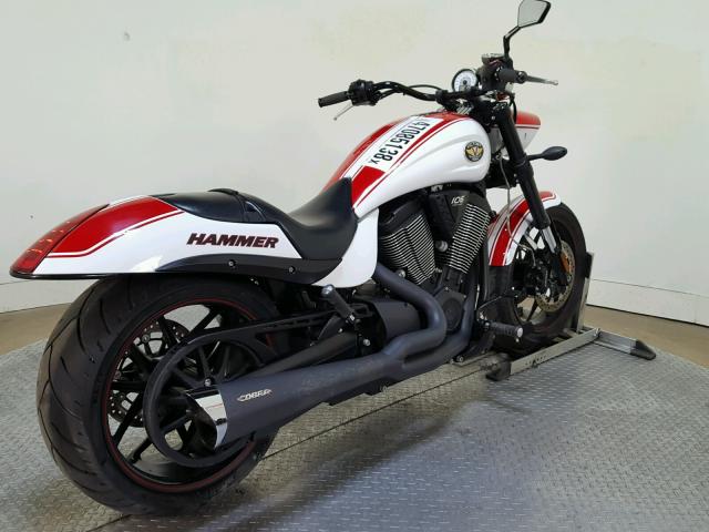 5VPHS36N6C3004785 - 2012 VICTORY MOTORCYCLES HAMMER S 双色 照片 8
